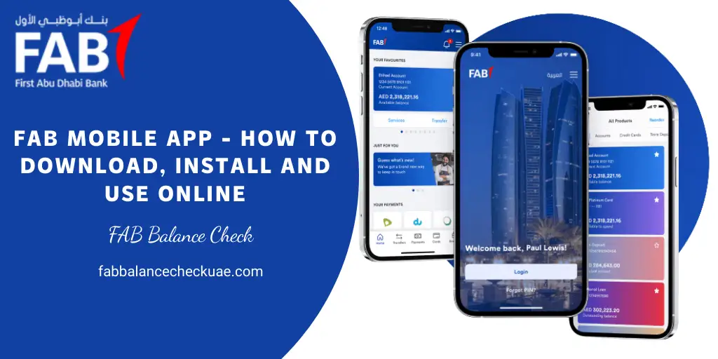 FAB Mobile App - How to Download, Install and Use Online